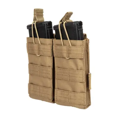 Ładownica Quick Release na 2 magazynki typu M4/M16 - Coyote VIP-19-030507-00 asgbox.pl