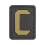 asgbox.pl - Naszywka 3D - Letter C