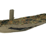 Disguise the modular sleeping bag laminated fiberglass Flecktarn