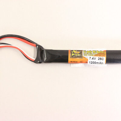 Li-Pol battery X-Cell 7,4V 1200mAh, 25C - Stick (buffer)