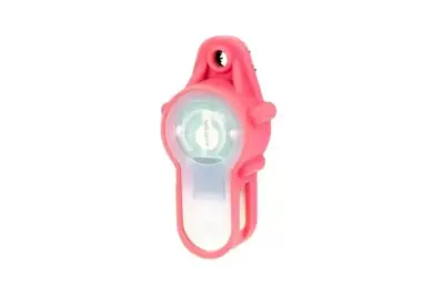 asgbox.pl - Marker elektroniczny Lightbuck Pendant - różowy (zielone światło)