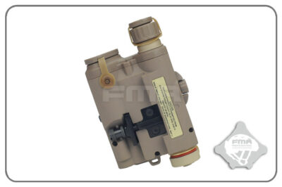 FMA AN/PEQ15 LA-5 IR Upgrade Version (LED / IR Flashlight, Green Laser) - Tan - obrazek 7