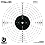 asgbox.pl - Tarcze strzeleckie KPN do wiatrówki - 100 szt.