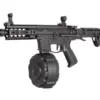 Replika pistoletu maszynowego PX9 (+ magazynek DRUM) - czarna OD-G-CLA-01-027691-00 asgbox.pl