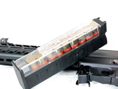 TM Automatic AEG Shotgun SGR-12, 3-Shot - Black - obrazek 7