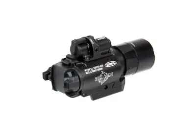 Latarka taktyczna na pistolet X400U - czarna - obrazek 2