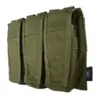 asgbox.pl - Potrójna ładownica typu AVS na magazynki M4/M16 - olive drab