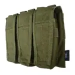 asgbox.pl - Potrójna ładownica typu AVS na magazynki M4/M16 - olive drab