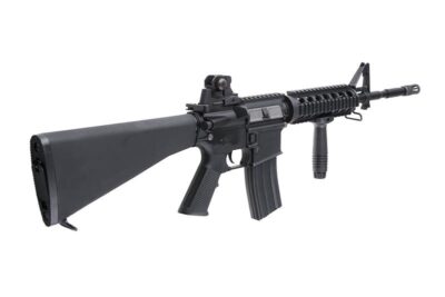 Replika karabinka M4 RIS Fixed Stock Ultra Grade - czarna - obrazek 4