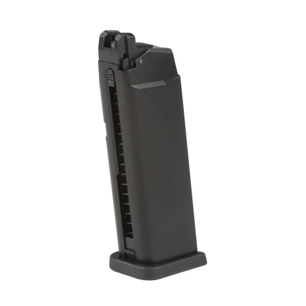 asgbox.pl - Magazynek gazowy low-cap 20 kulek do replik WE G19/23 - czarny
