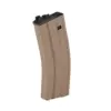 asgbox.pl - Magazynek gazowy real-cap 30+2 kulki do replik WE M4/SCAR Open Bolt - tan