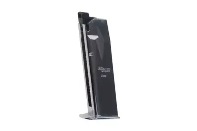 asgbox.pl - Magazynek gazowy 24 kulek do repliki pistoletu Sig226 - srebrny