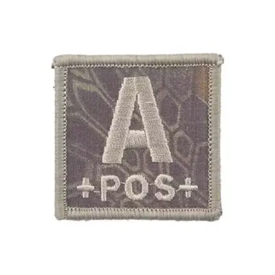 asgbox.pl - Naszywka BloodType TYPE:A - HLD