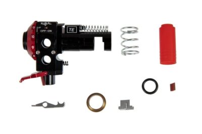 Rotacyjna komora hop-up CNC do replik M4/M16 - czarna - obrazek 2