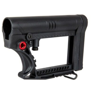 asgbox.pl - Kolba teleskopowa do replik typu M4/M16 - czarna