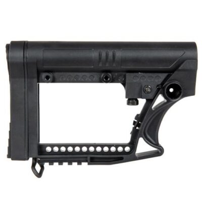 Kolba teleskopowa do replik typu M4/M16 - czarna KUB-09-027358-00 asgbox.pl