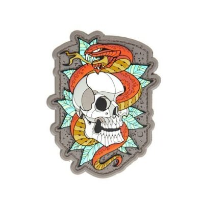 asgbox.pl - Naszywka Skull Snake - FullColor