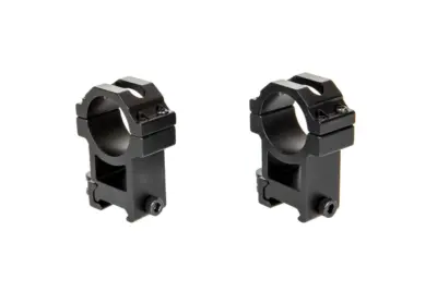 asgbox.pl - Zestaw 2 wysokich montaży lunety 30mm QD