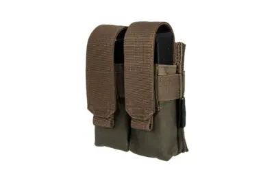 asgbox.pl - Podwójna ładownica na magazynki 9mm - Ranger Green