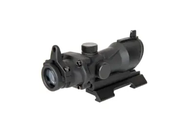 asgbox.pl - Replika lunety ACOG Style 4x32 z osłoną Killflash i montażem QD V2 - czarna