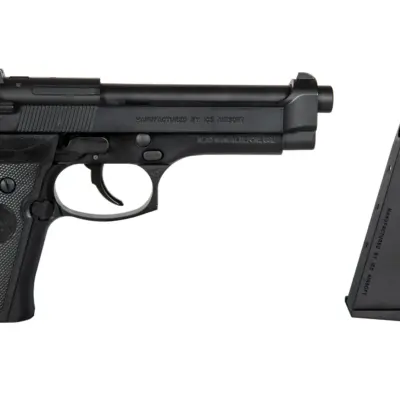 Alternative view of Replika pistoletu BLE-BM9 - czarna