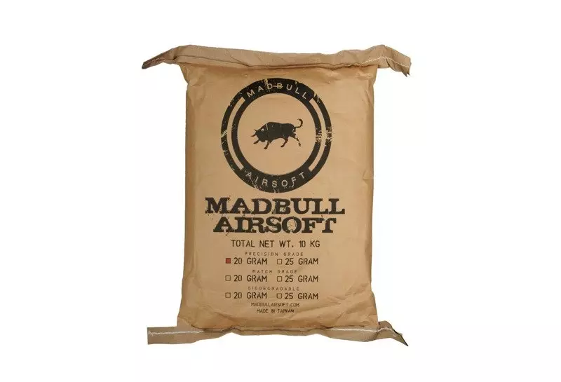Kulki MadBull Precision 0,20g - worek 10kg OD-G-MDB-16-014520-00 asgbox.pl asgbox.pl - Kulki MadBull Precision 0
