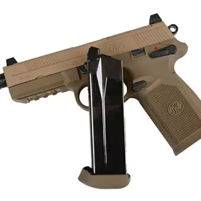 Replika pistoletu FN FNX .45 - tan CYB-02-008456-00 asgbox.pl Replika pistoletu FN FNX .45 - tan CYB-02-008456-00 asgbox.pl