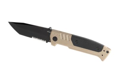Walther PDP Tanto Folder Serrated FDE