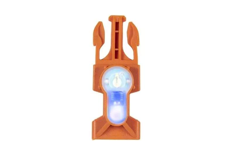 Marker elektroniczny Lightbuck Fastex - pomarańczowy (niebieskie światło) OD-G-FMA-31-022618-00 asgbox.pl asgbox.pl - Marker elektroniczny Lightbuck Fastex - pomarańczowy (niebieskie światło)