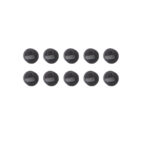 ASG Cover Cap for ASG and Madbull Gas Grenade, 10 Pieces - Black