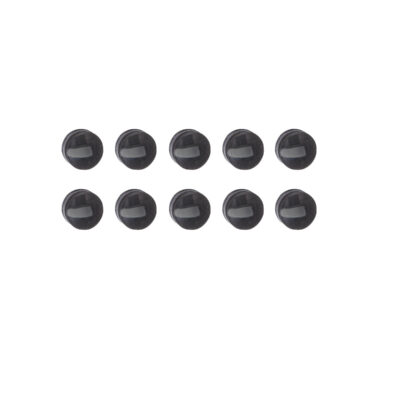 ASG Cover Cap for ASG and Madbull Gas Grenade, 10 Pieces - Black