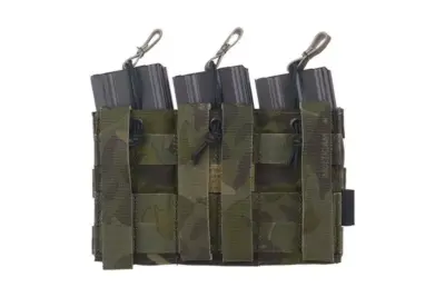 asgbox.pl - Potrójna ładownica Open Top na magazynki M4/M16 - Multicam Tropic
