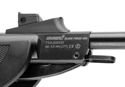 Hämmerli Black Force 400 Combo 4.5mm Spring Airgun Black - obrazek 10