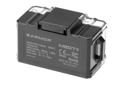 Earmor M20T Pro Electronic Bluetooth Earplug Black - obrazek 7