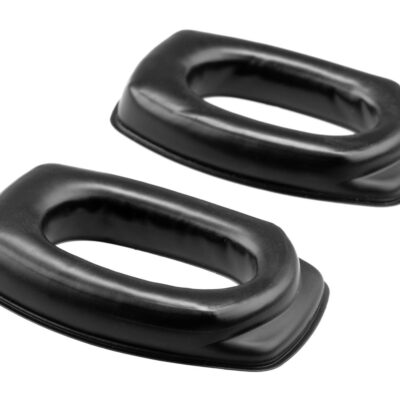 Alternative view of Earmor Ear Pads with Glasses Cuts for Impact Sport Black