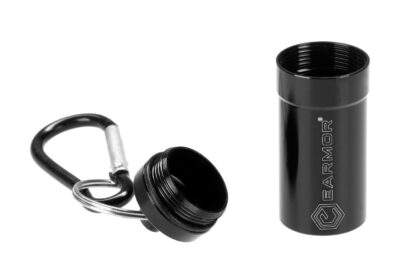 Earmor Earplugs Alu Container Black - obrazek 2