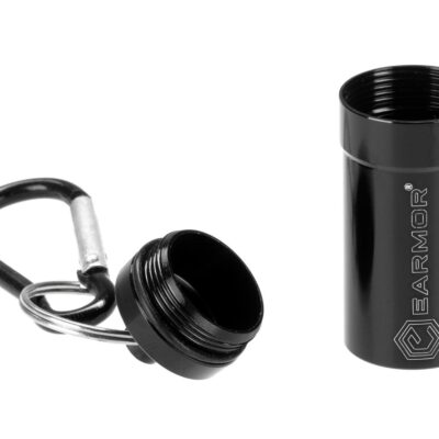 Alternative view of Earmor Earplugs Alu Container Black