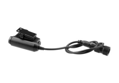 Earmor M51 Tactical PTT for PRC Radios Black - obrazek 3