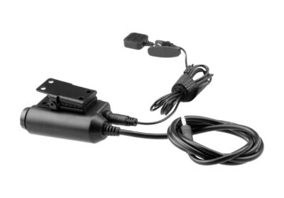 Earmor M52 Tactical PTT 3.5mm AUX Black - obrazek 2
