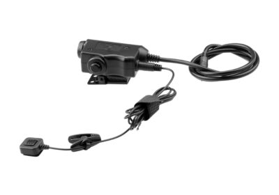 Earmor M52 Tactical PTT 3.5mm AUX Black - obrazek 3