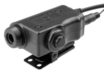 Earmor M52 Tactical PTT for PRC Radios Black - obrazek 4