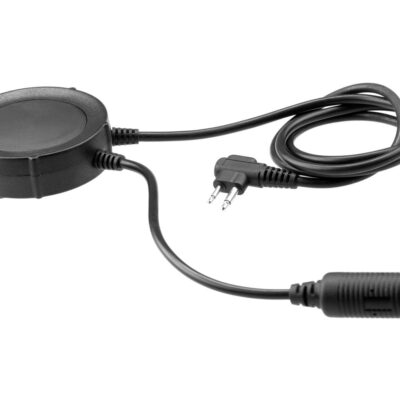 Alternative view of Earmor M55 Tactical PTT Motorola Two Pin Black