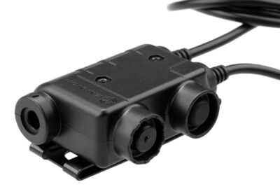 Earmor M56 Dual Comm Tactical PTT for 2x Motorola Talkabout Black - obrazek 4