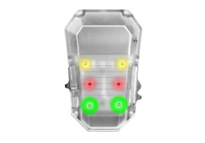 Earmor Multi Function Helmet IPX8 White / Green / IR Lamp Black - obrazek 6
