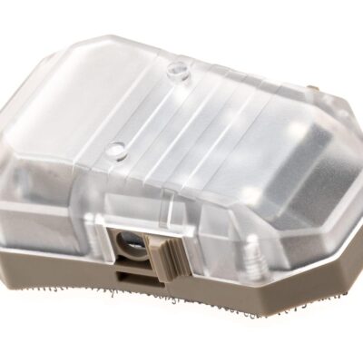 Alternative view of Earmor Multi Function Helmet IPX8 White / Green / IR Lamp Tan