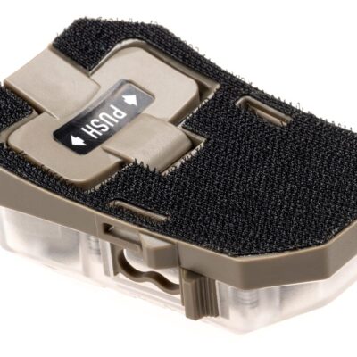 Alternative view of Earmor Multi Function Helmet IPX8 White / Green / IR Lamp Tan