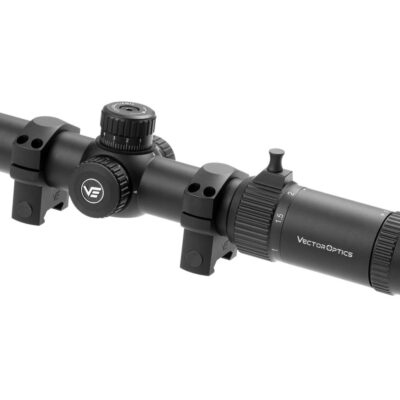Alternative view of Vector Optics Forester 1-5x24 Fiber Scope Black