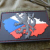 3D PVC CZECH LION AND FLAG Patch - Colorful OD-A-P3DP014 asgbox.pl
