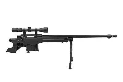 Replika karabinu snajperskiego MB4403D - z lunetą i dwójnogiem - obrazek 2