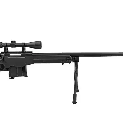 Alternative view of Replika karabinu snajperskiego MB4403D - z lunetą i dwójnogiem